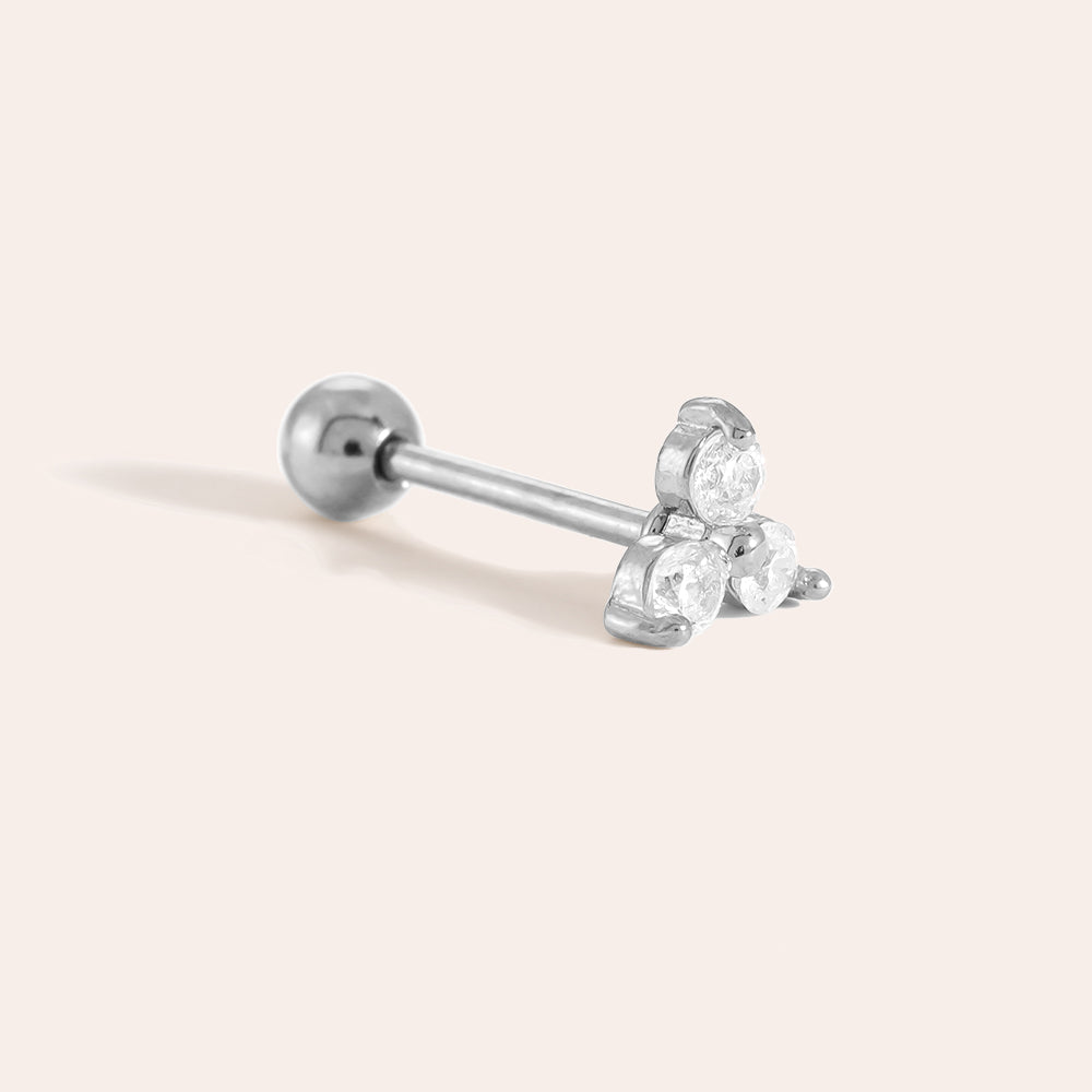 Piercing mini 3 Zircons