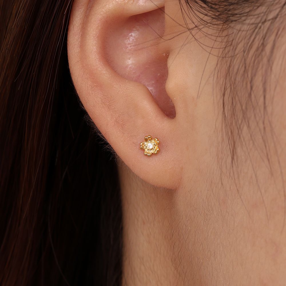 Piercing mini Diamond in flower