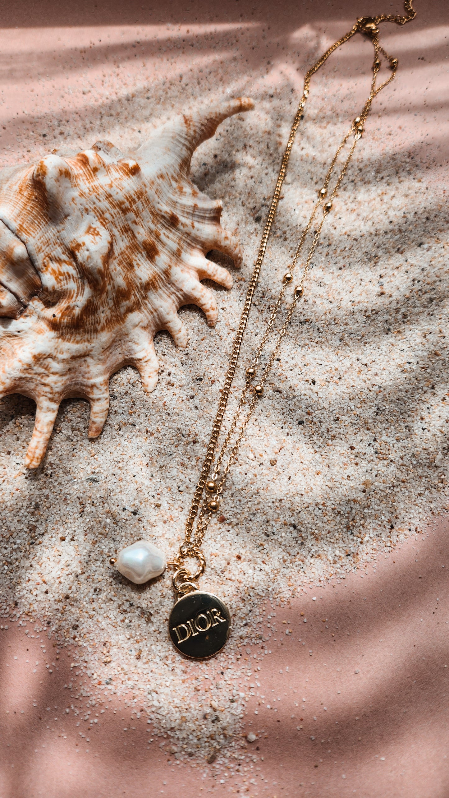 Collier petit Christian médaille