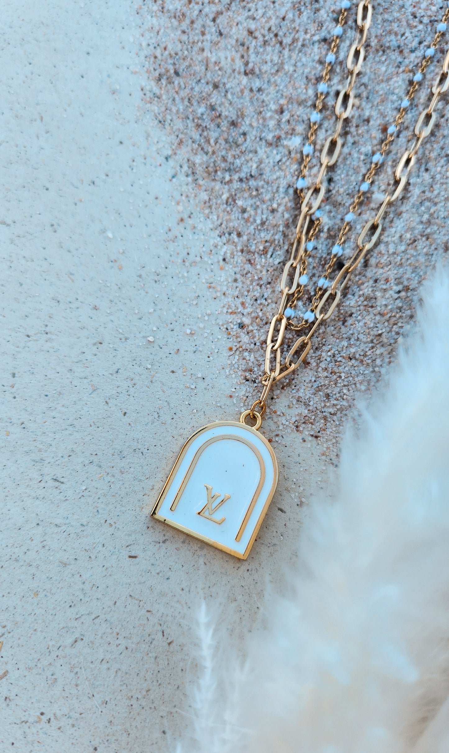 Collier LOUIS RAINBOW WHITE