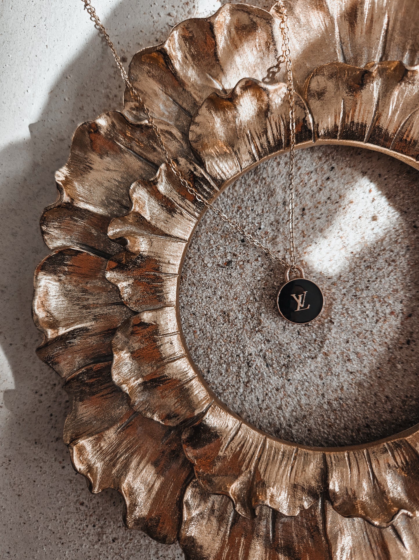 Collier Double chaîne LOUIS noir