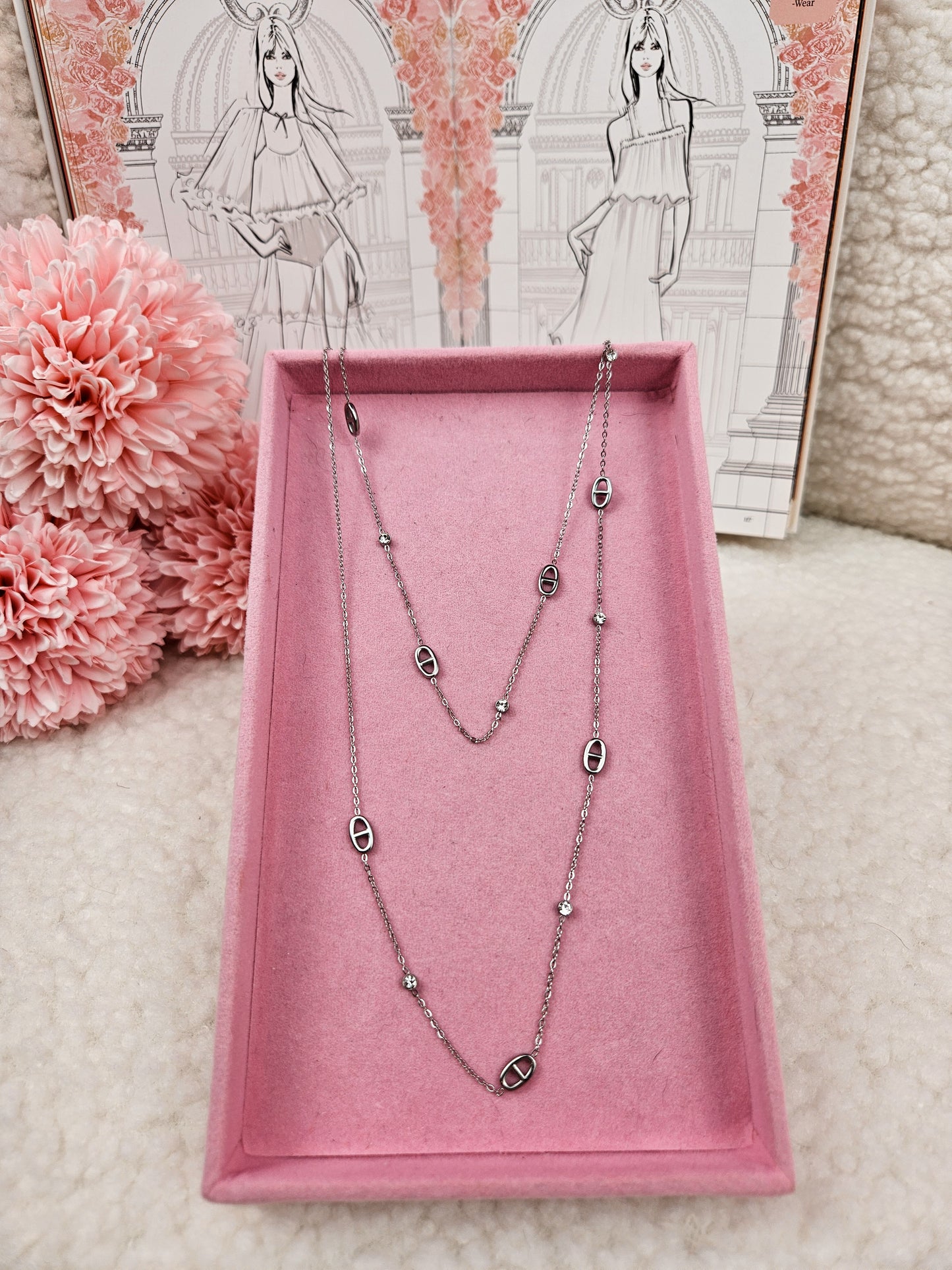 Sautoir Shine ARGENTÉ