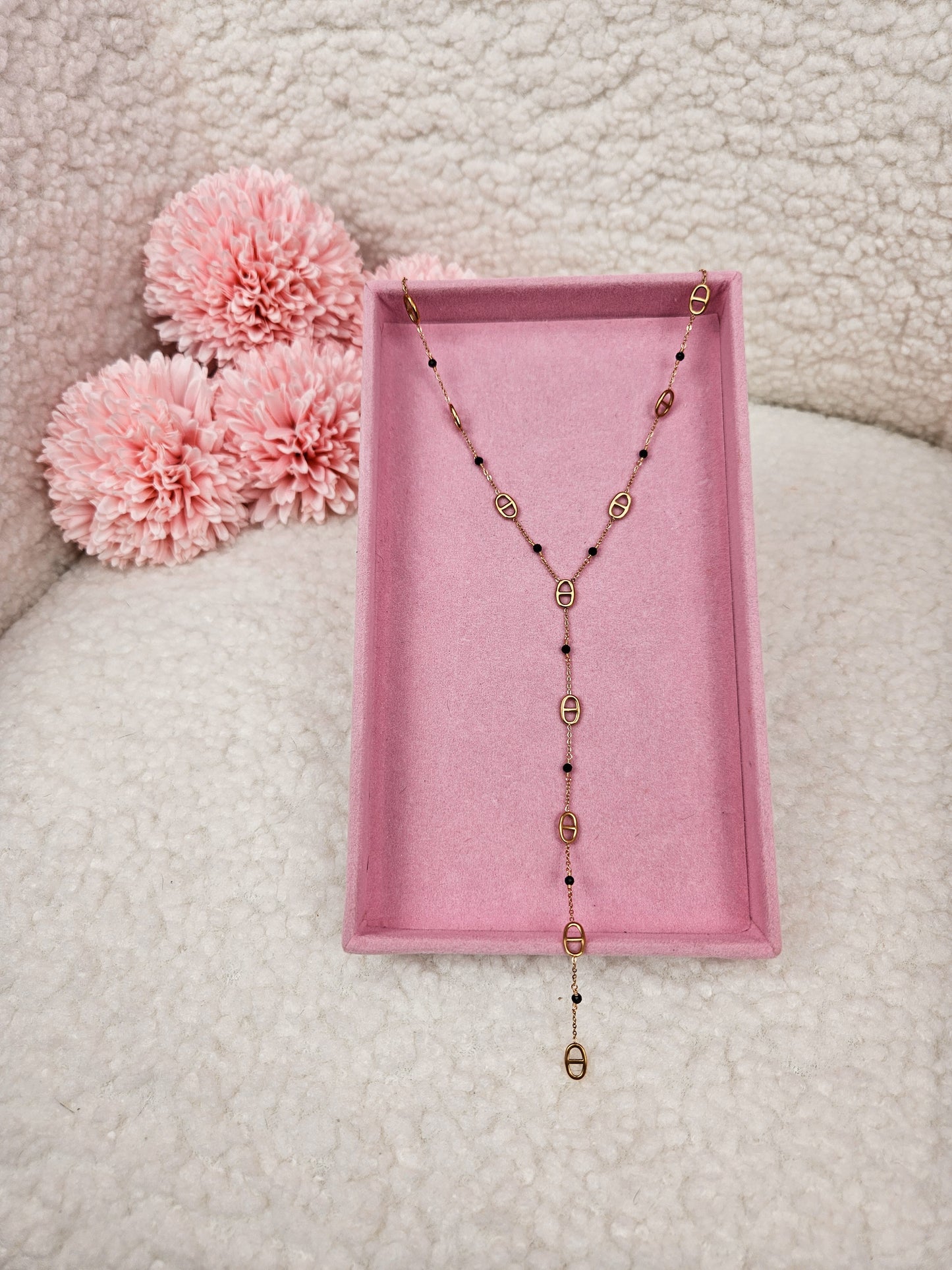 Collier Alessandraa Noir DORÉ