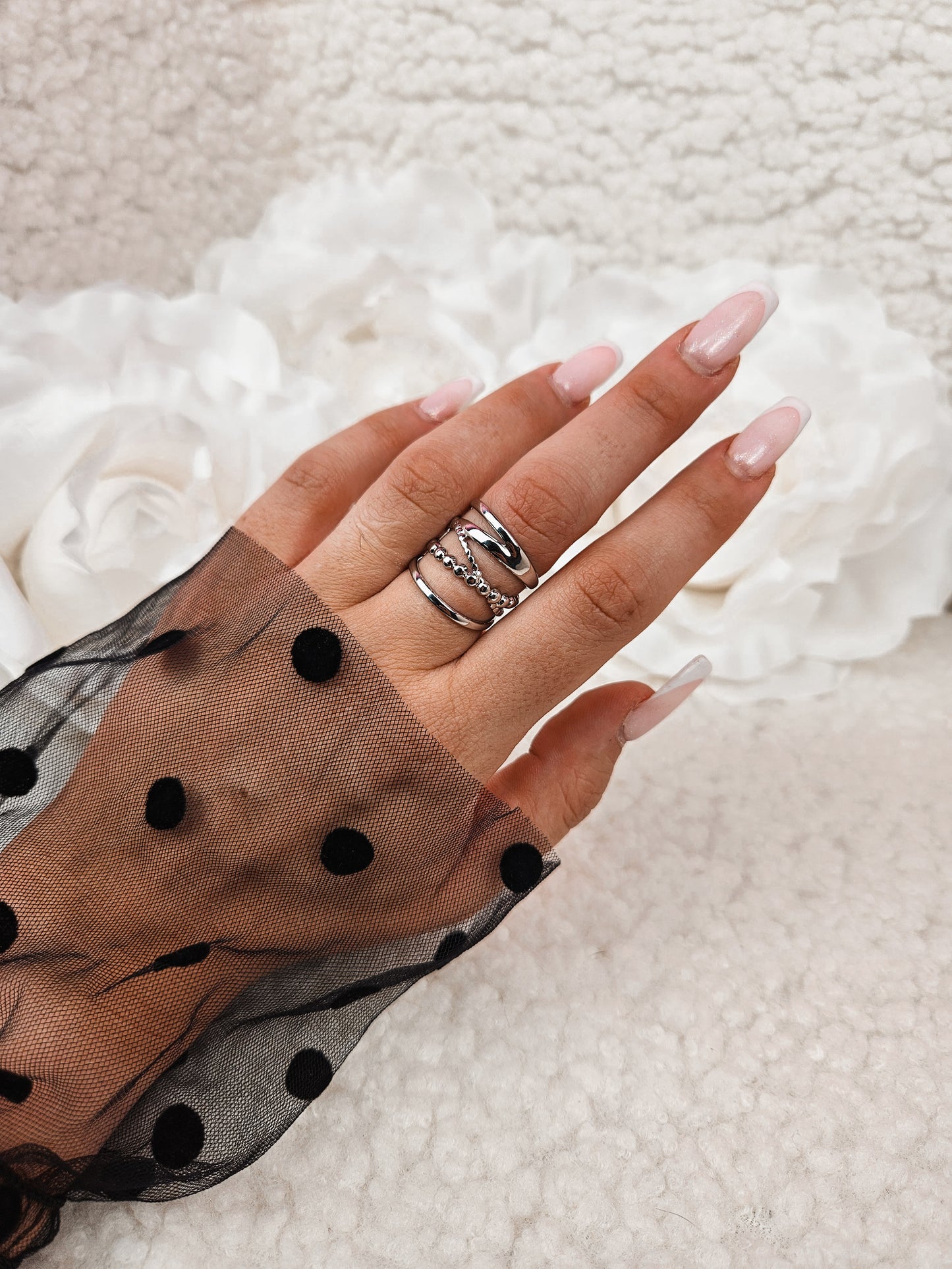 Bague Gemma ARGENTÉE