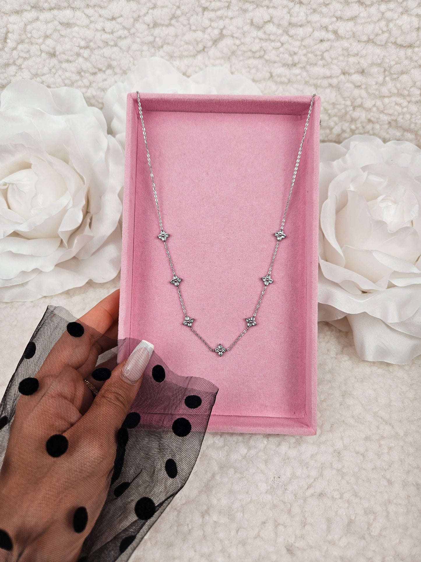 Collier Giordana ARGENTÉ