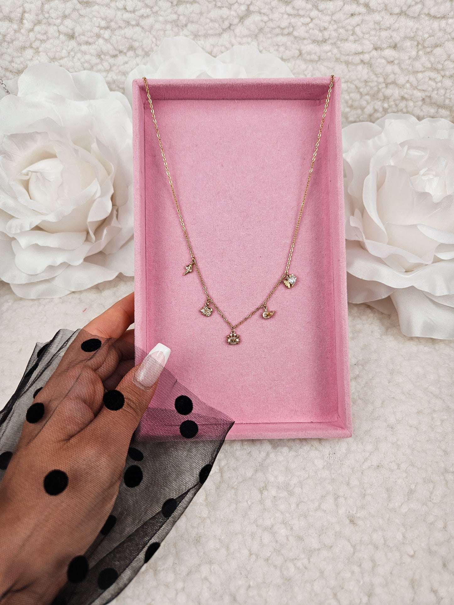 Collier Little crab DORÉ