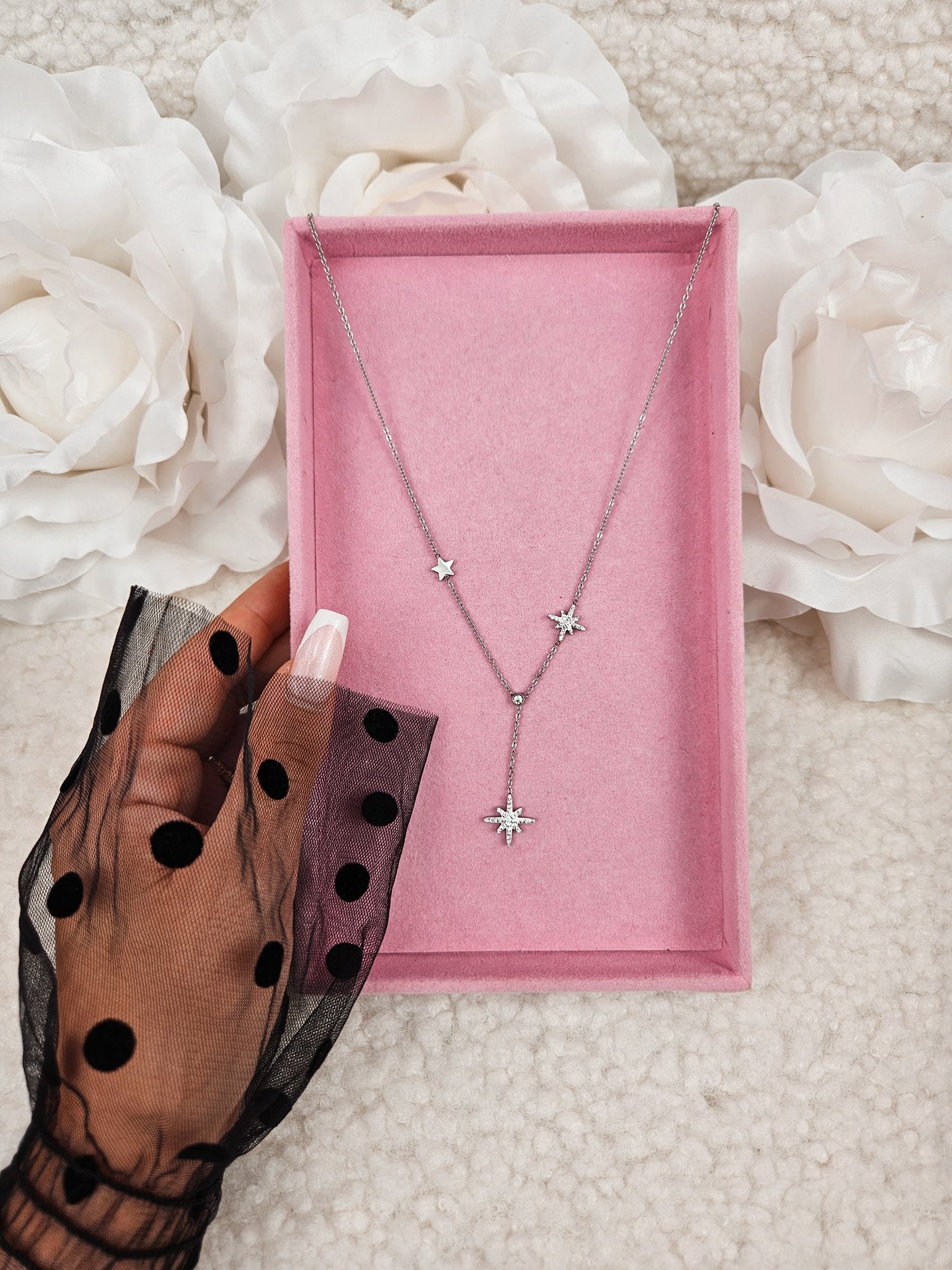 Collier Fausta ARGENTÉ