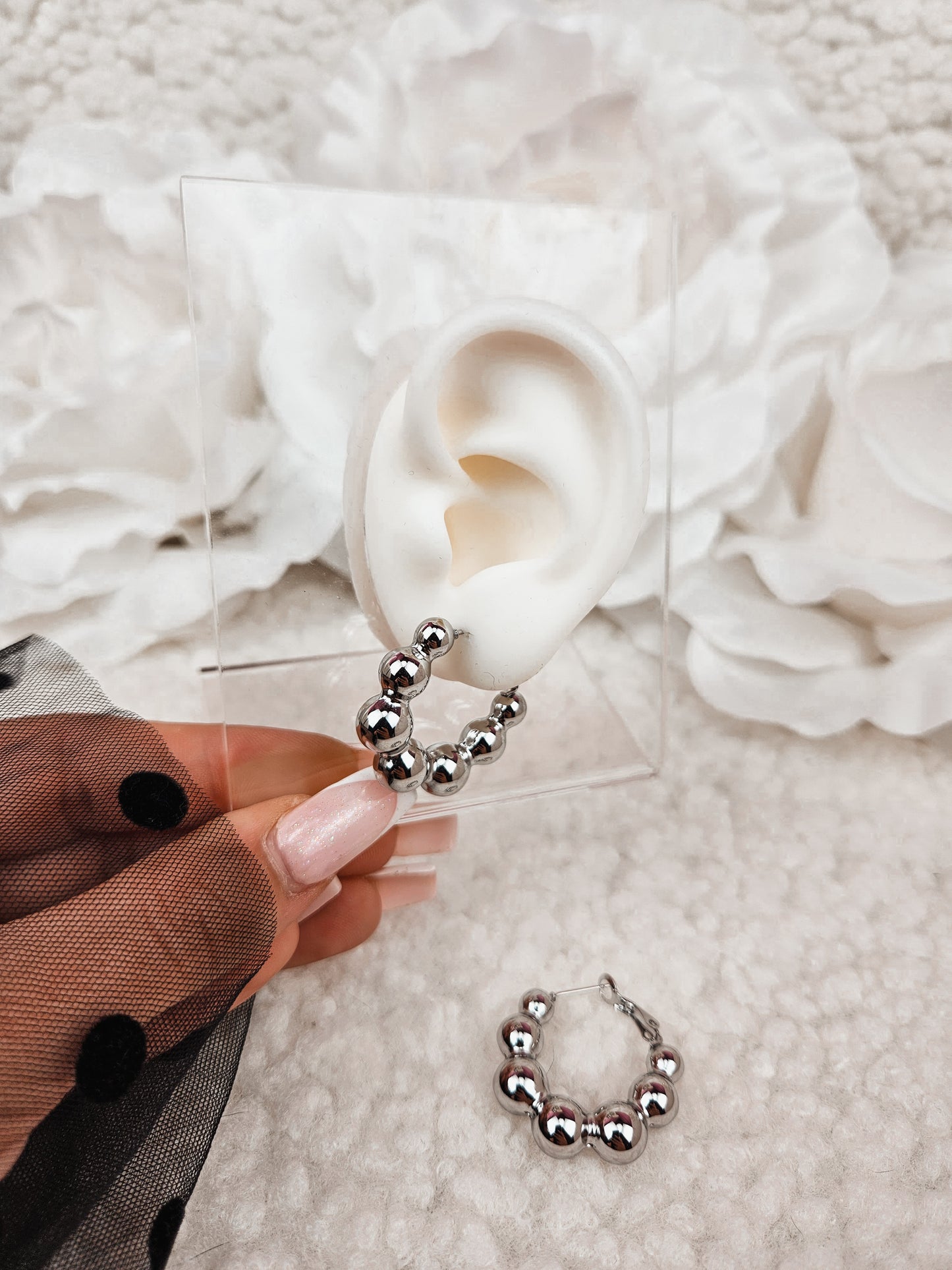 Boucles Grazia ARGENTÉ