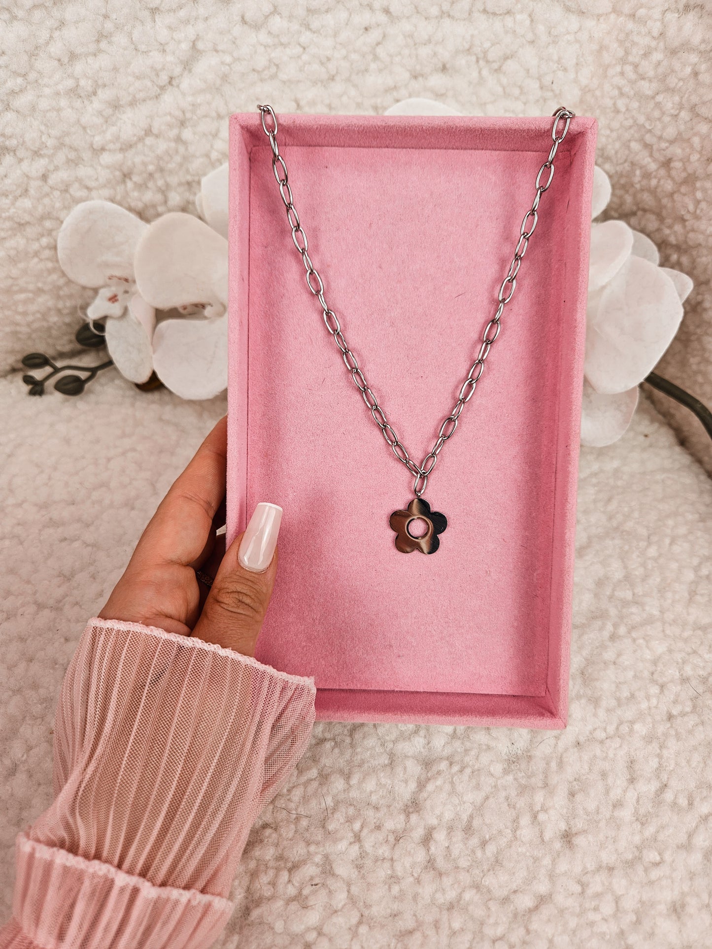 Collier Olivia ARGENTÉ