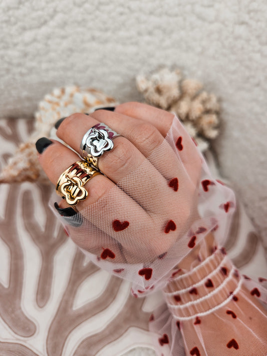 Bague Camala DORÉE/ARGENTÉE