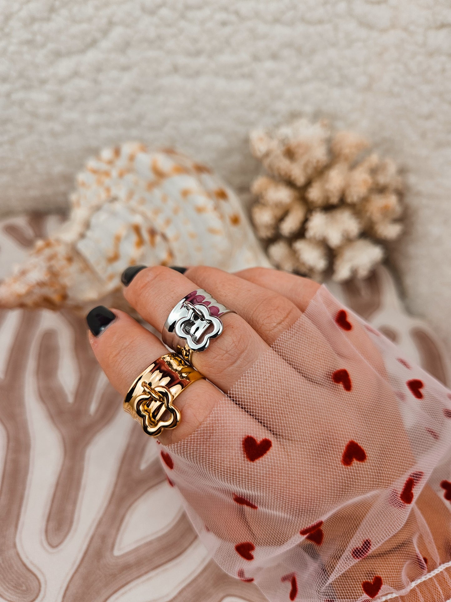 Bague Camala DORÉE/ARGENTÉE