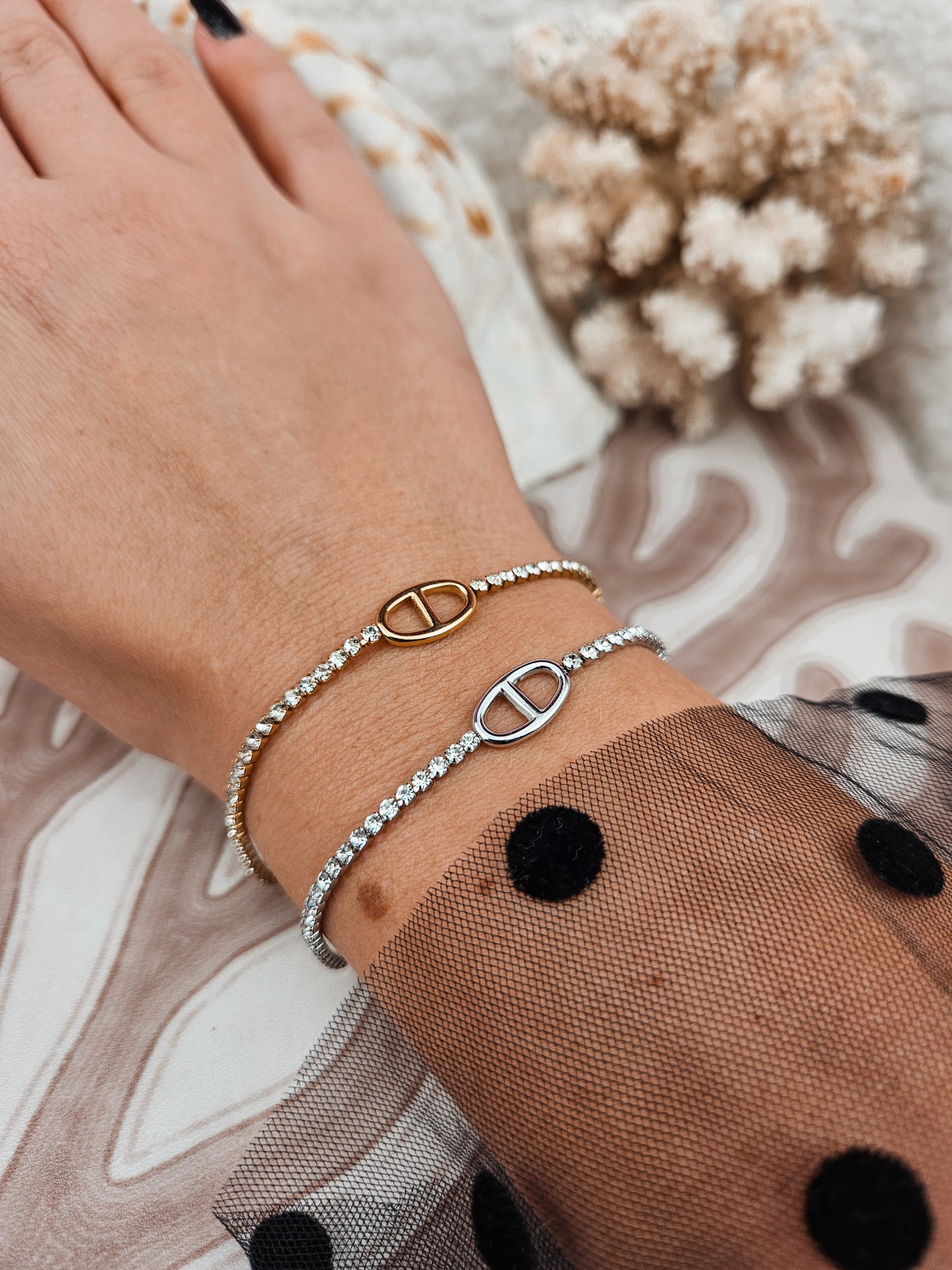 Bracelet Leonita DORÉ/ARGENTÉ