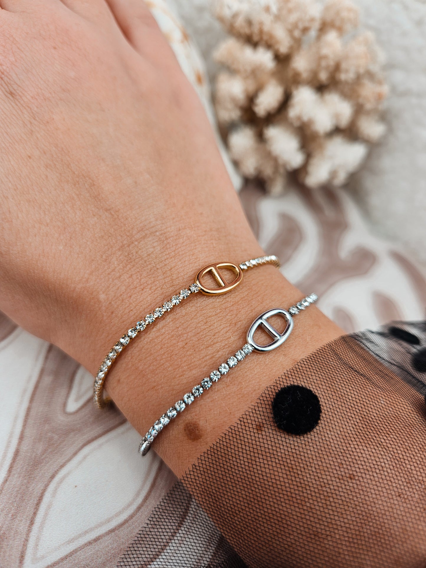 Bracelet Leonita DORÉ/ARGENTÉ