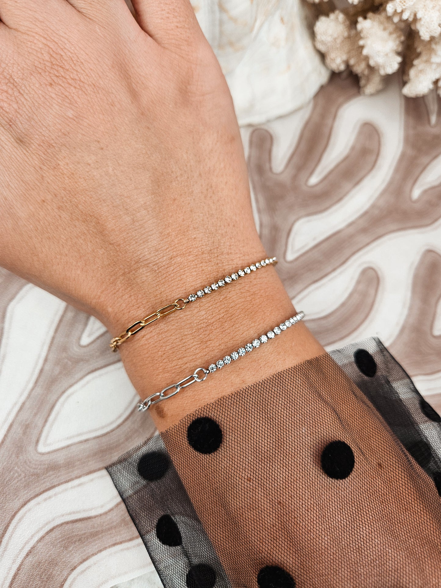 Bracelet Natalina DORÉ/ARGENTÉ