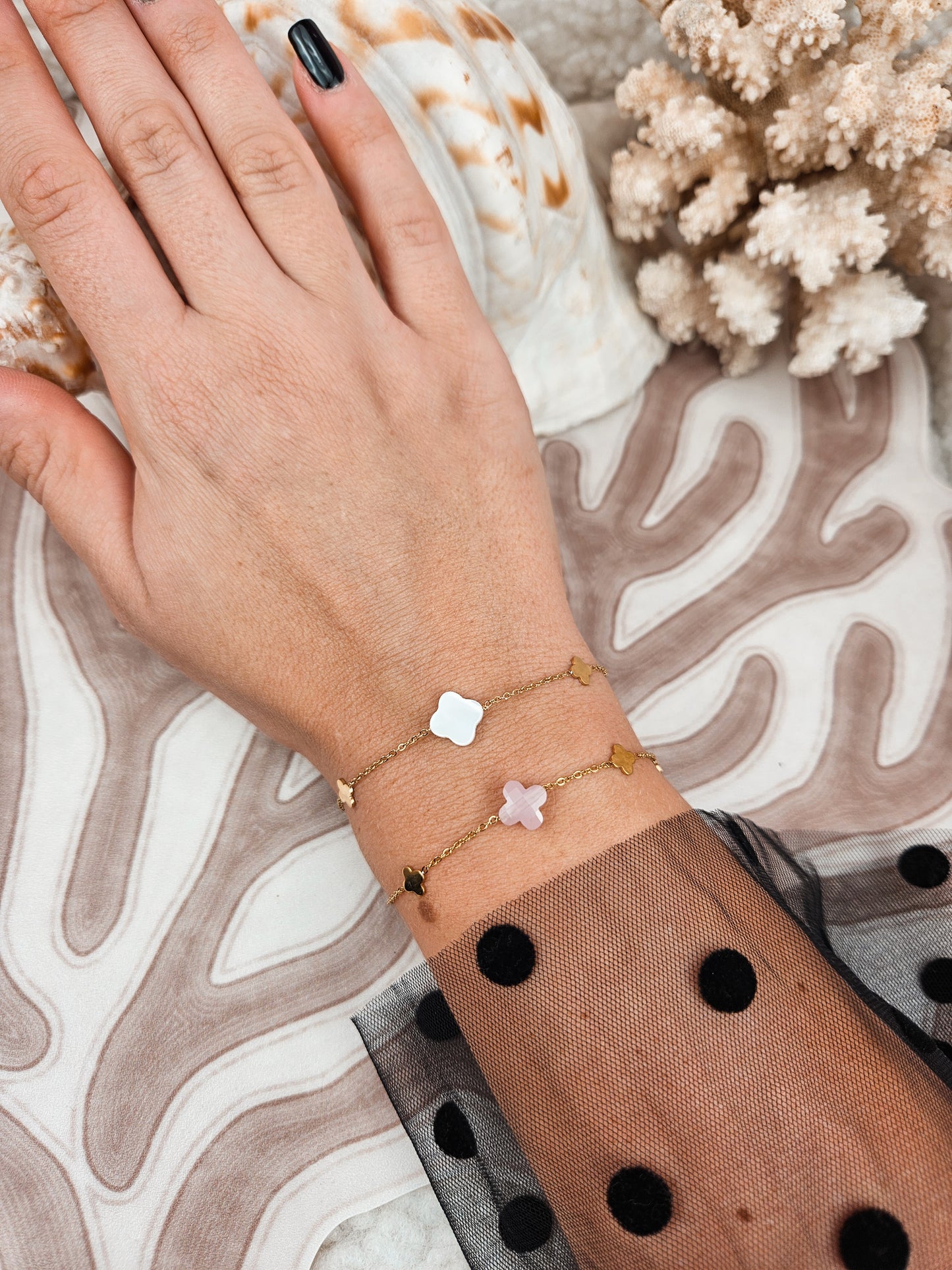 Bracelet Bahia DORÉ BLANC/ROSE