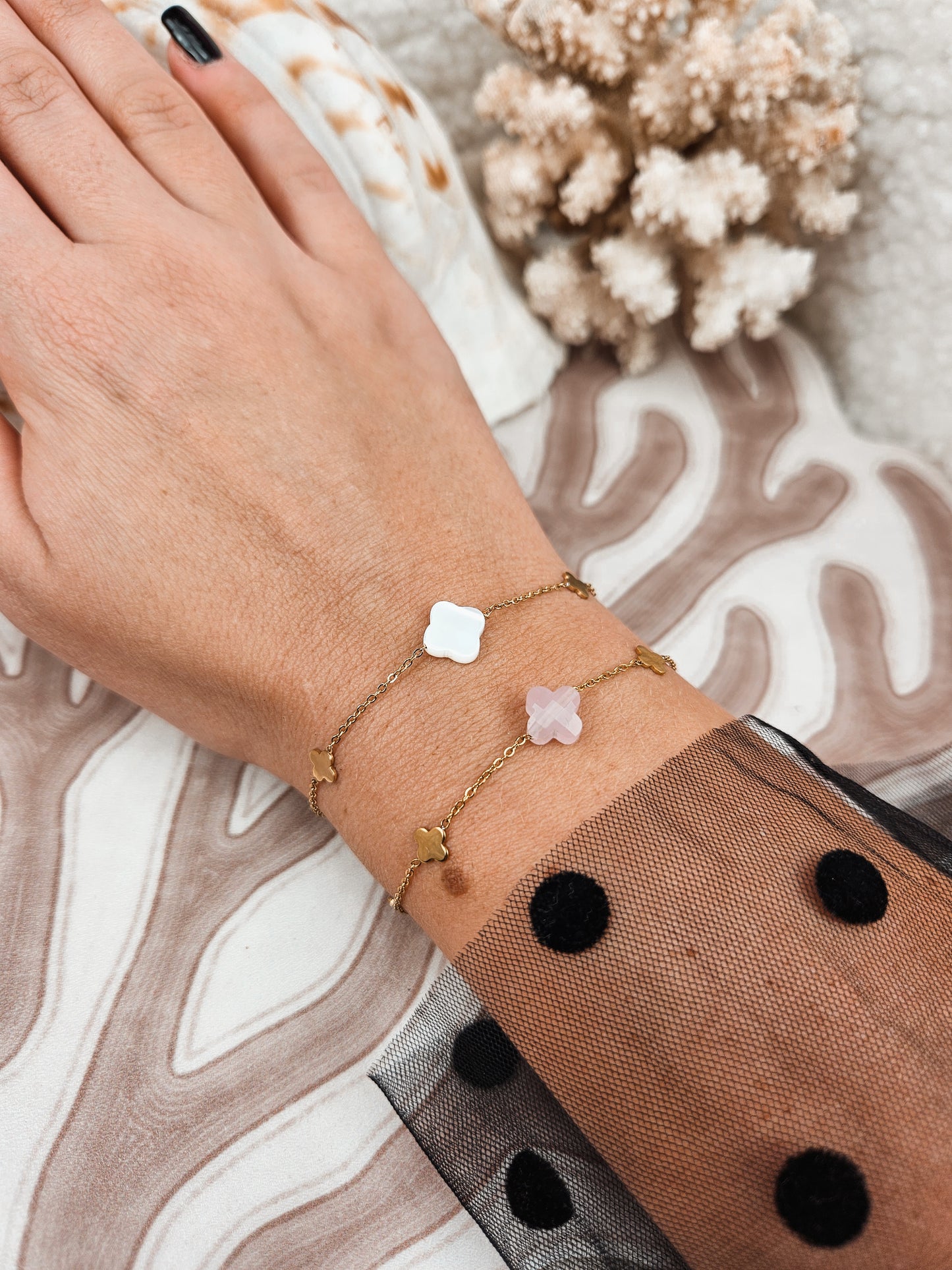 Bracelet Bahia DORÉ BLANC/ROSE