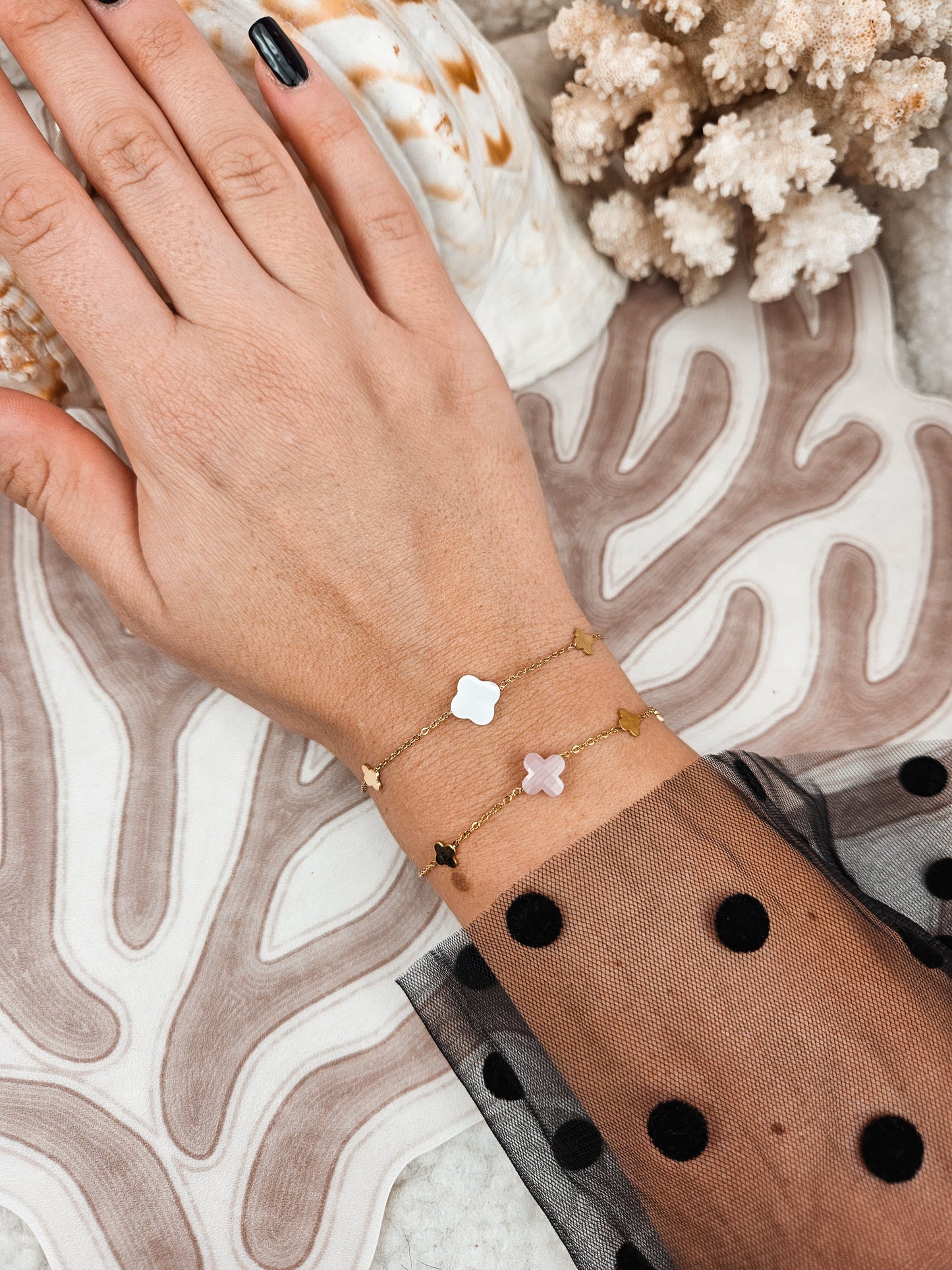 Bracelet Bahia DORÉ BLANC/ROSE