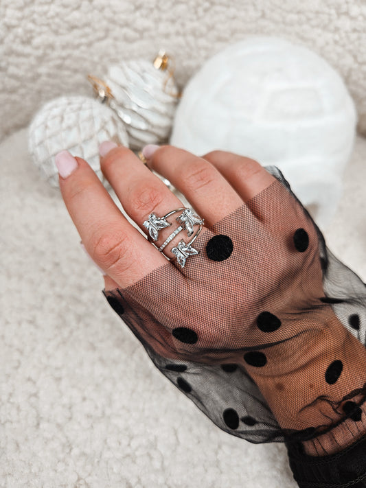 Bague Buttefly ARGENTÉE