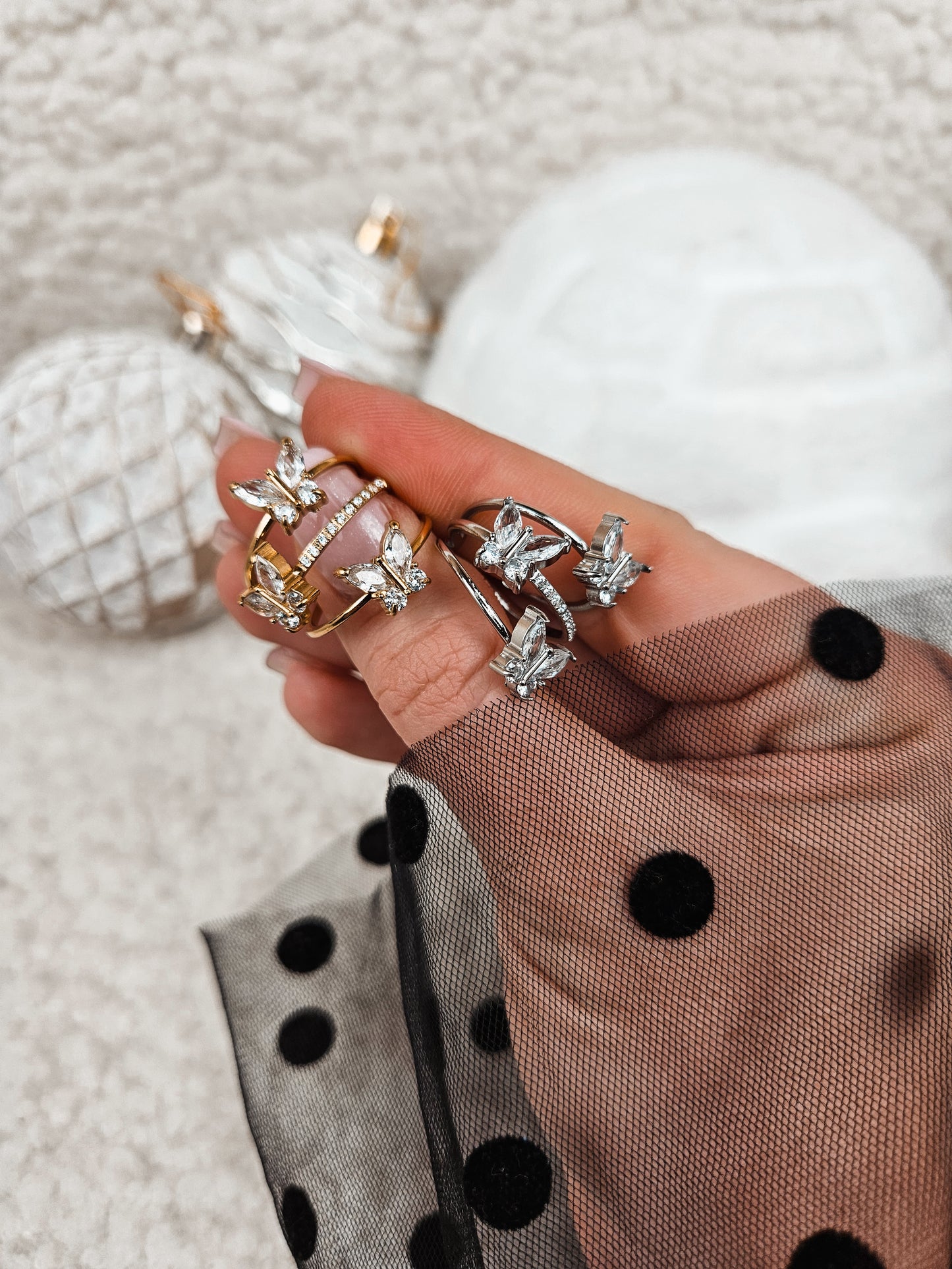 Bague Buttefly ARGENTÉE