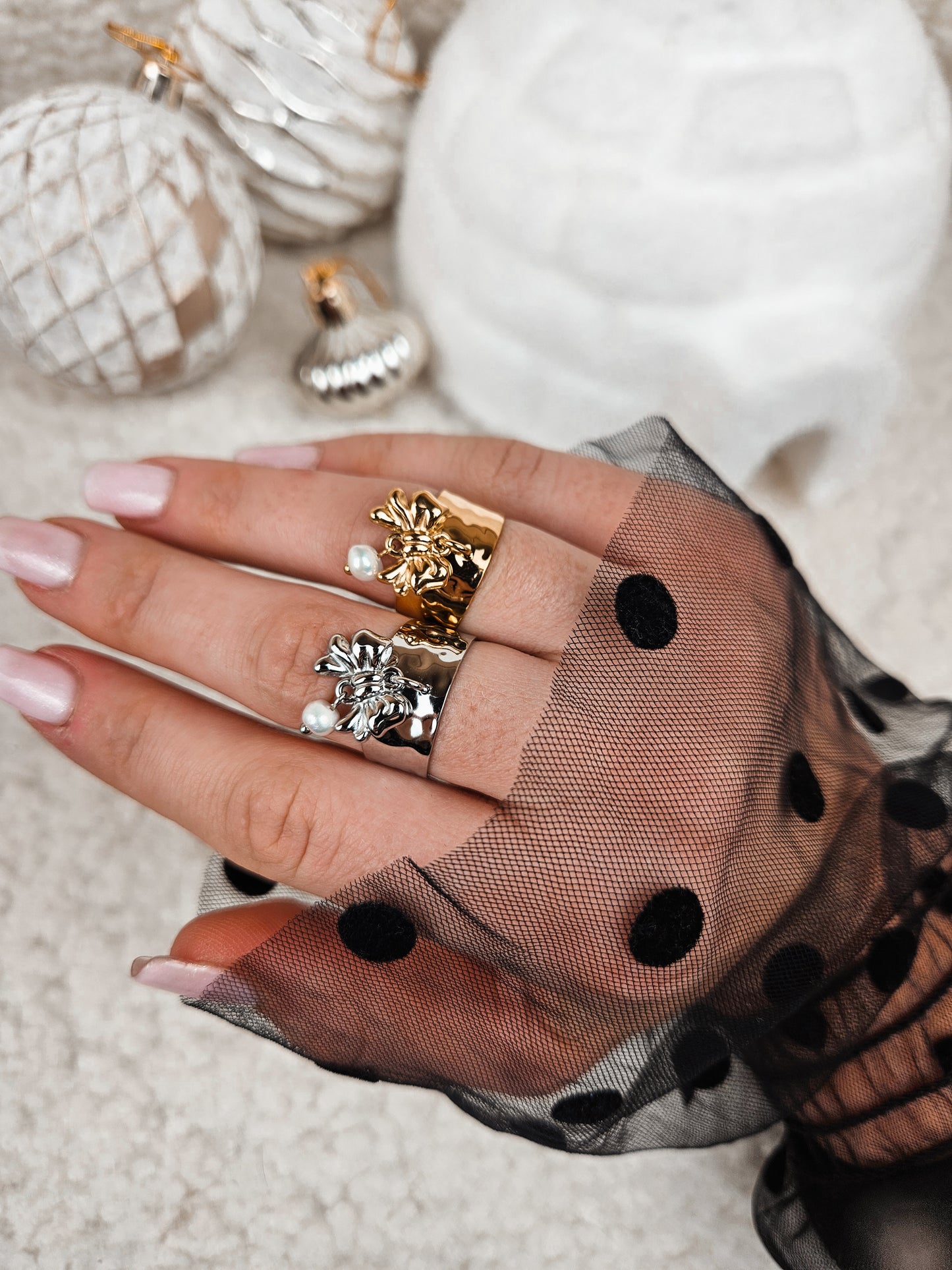 Bague Perla ARGENTÉE