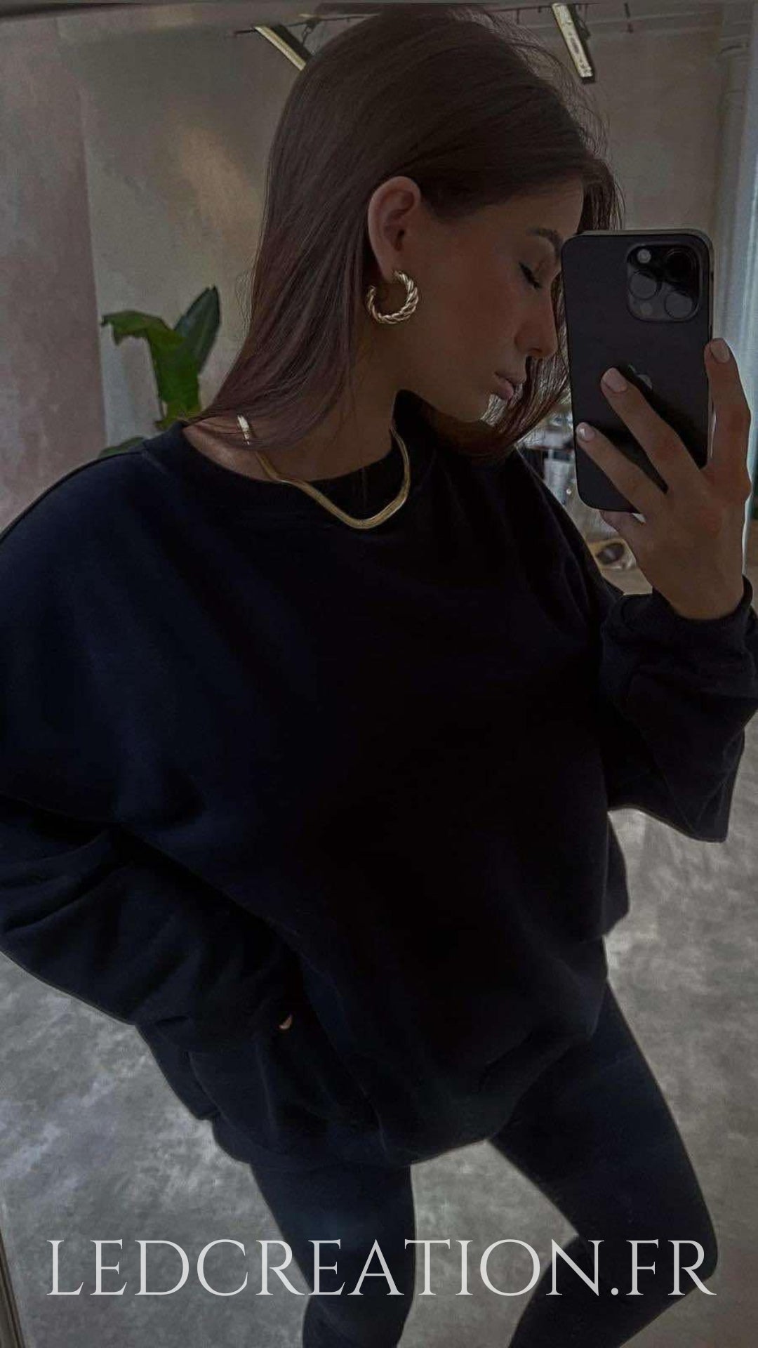 Ensemble OVERSIZE BLACK