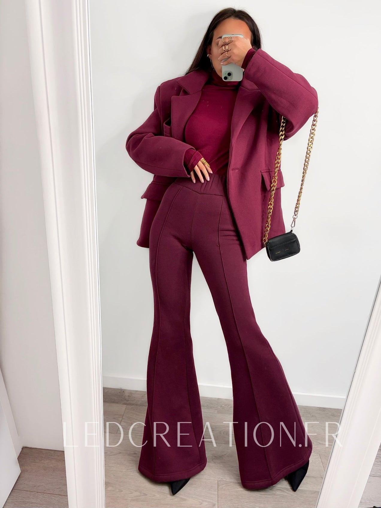 Pantalon Burgundy