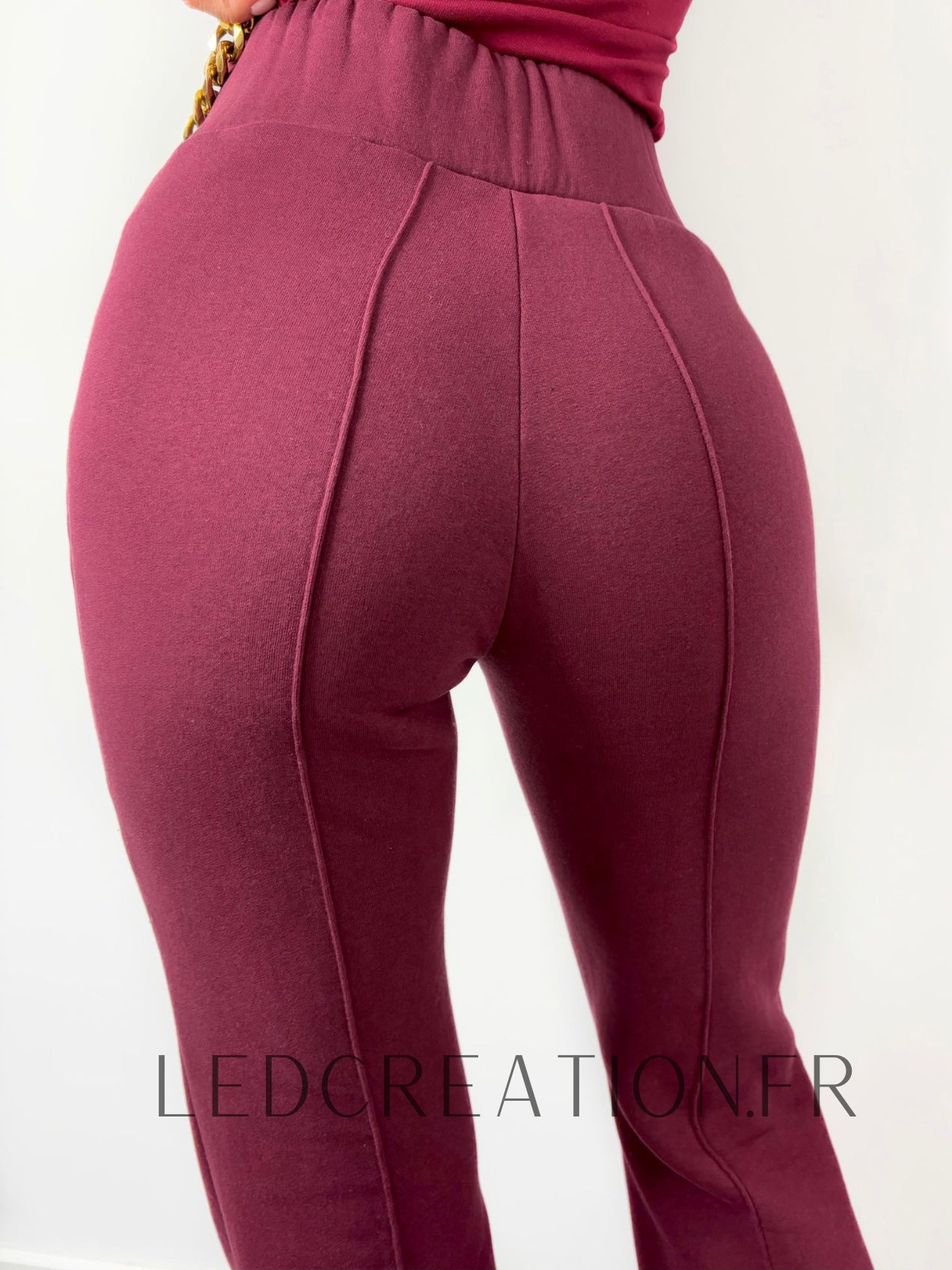 Pantalon Burgundy