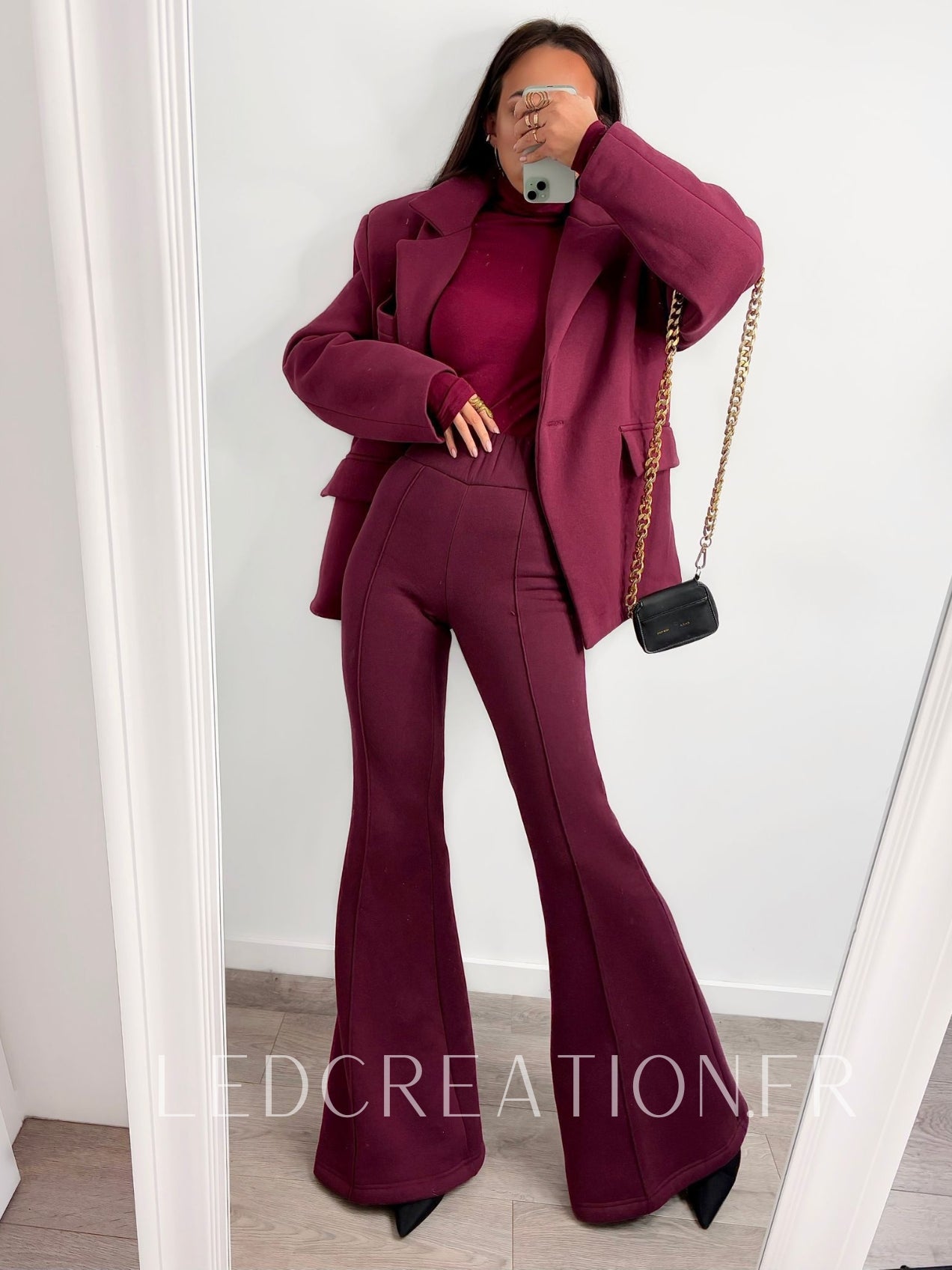 Pantalon Burgundy