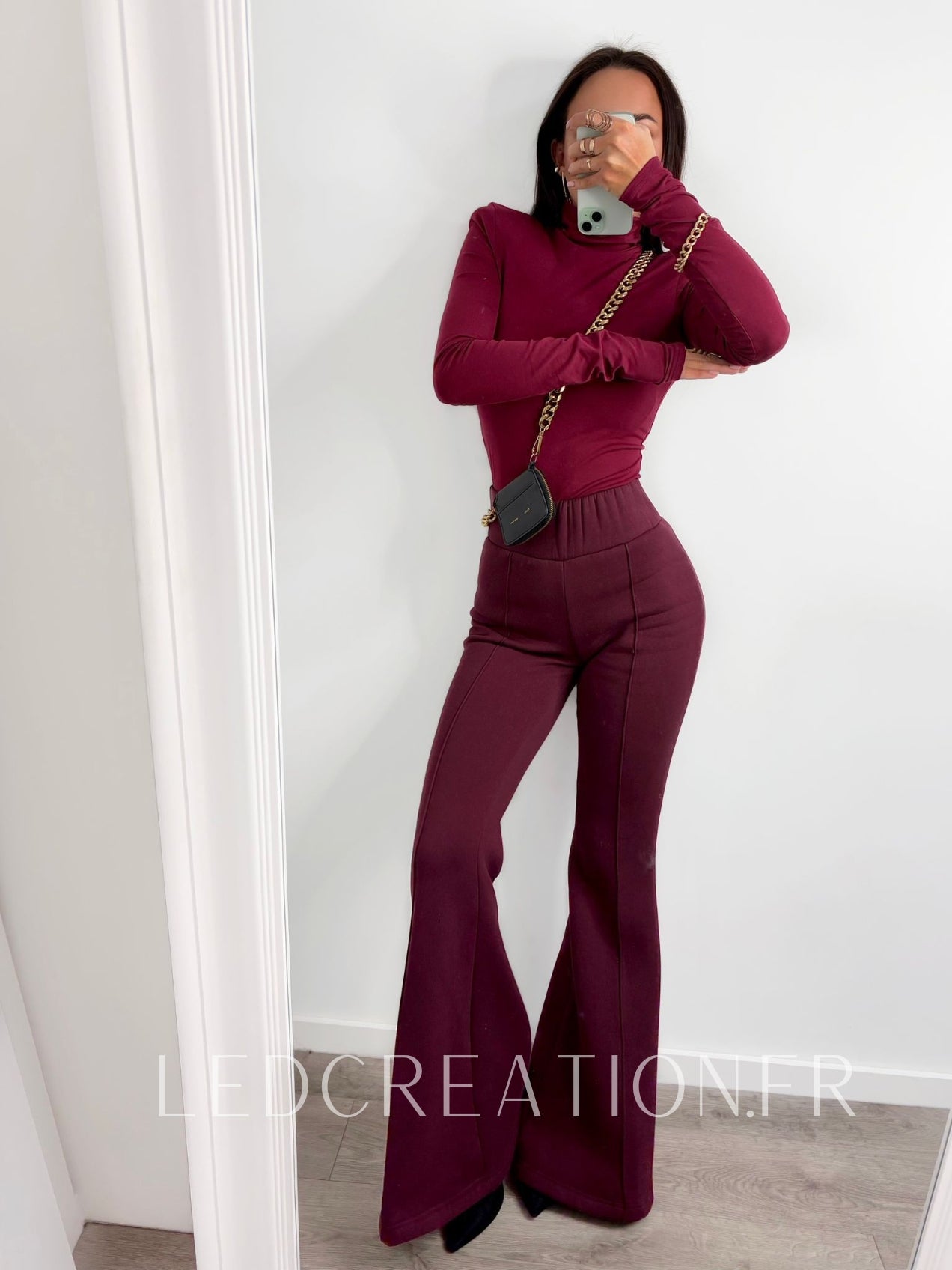 Pantalon Burgundy