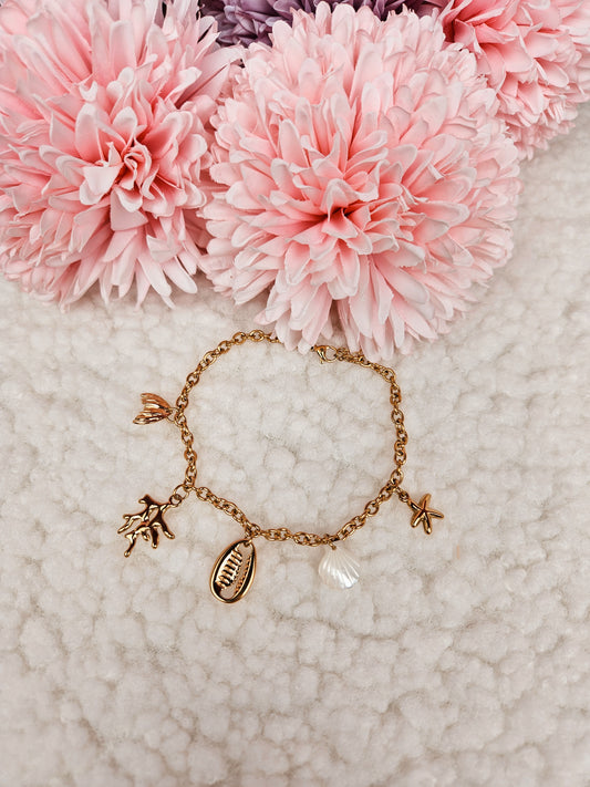 Bracelet Corail DORÉ