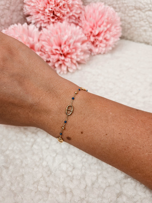 Bracelet Roma Blue DORÉ