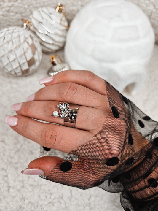 Bague Perla ARGENTÉE