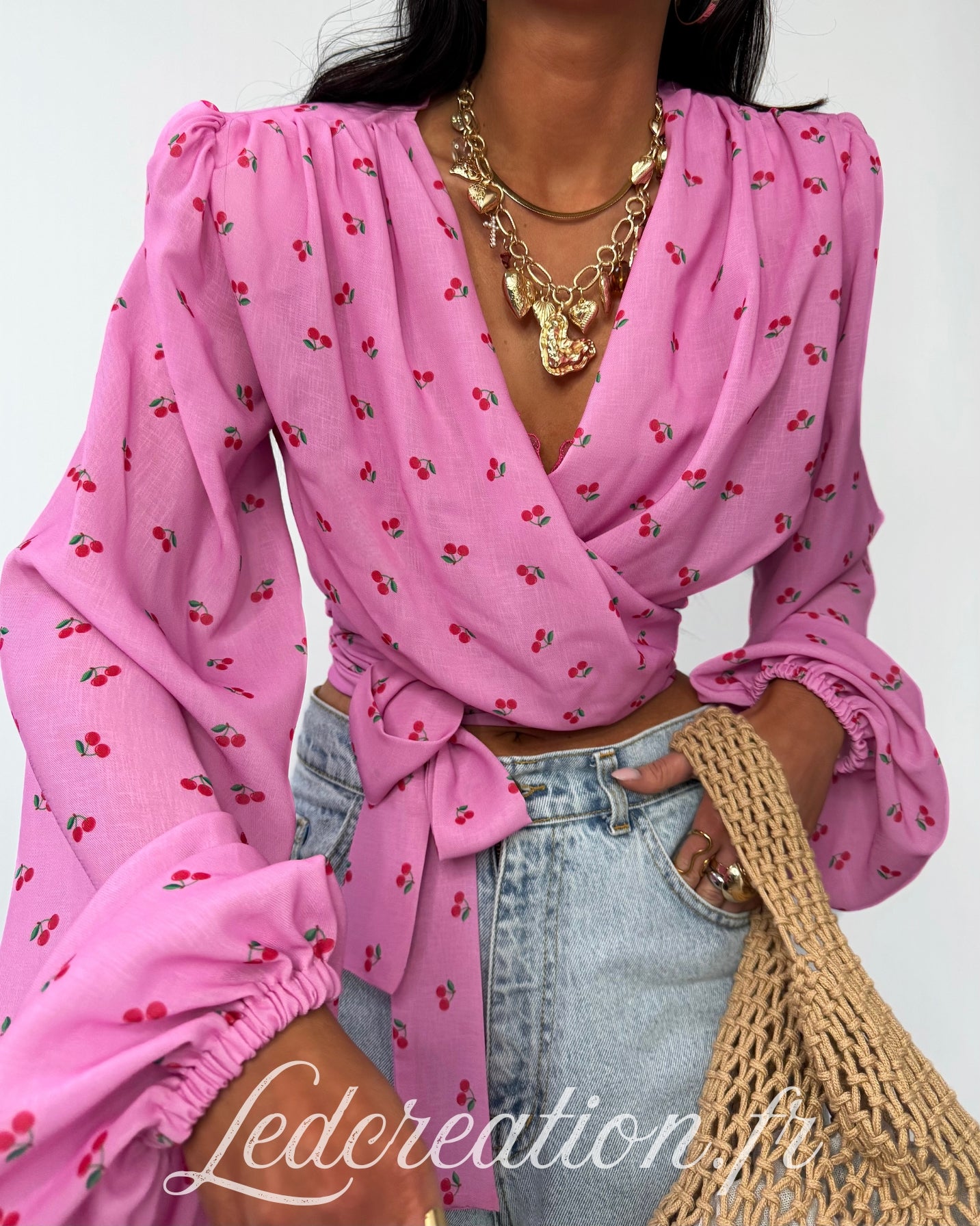 Blouse Chérie Pink