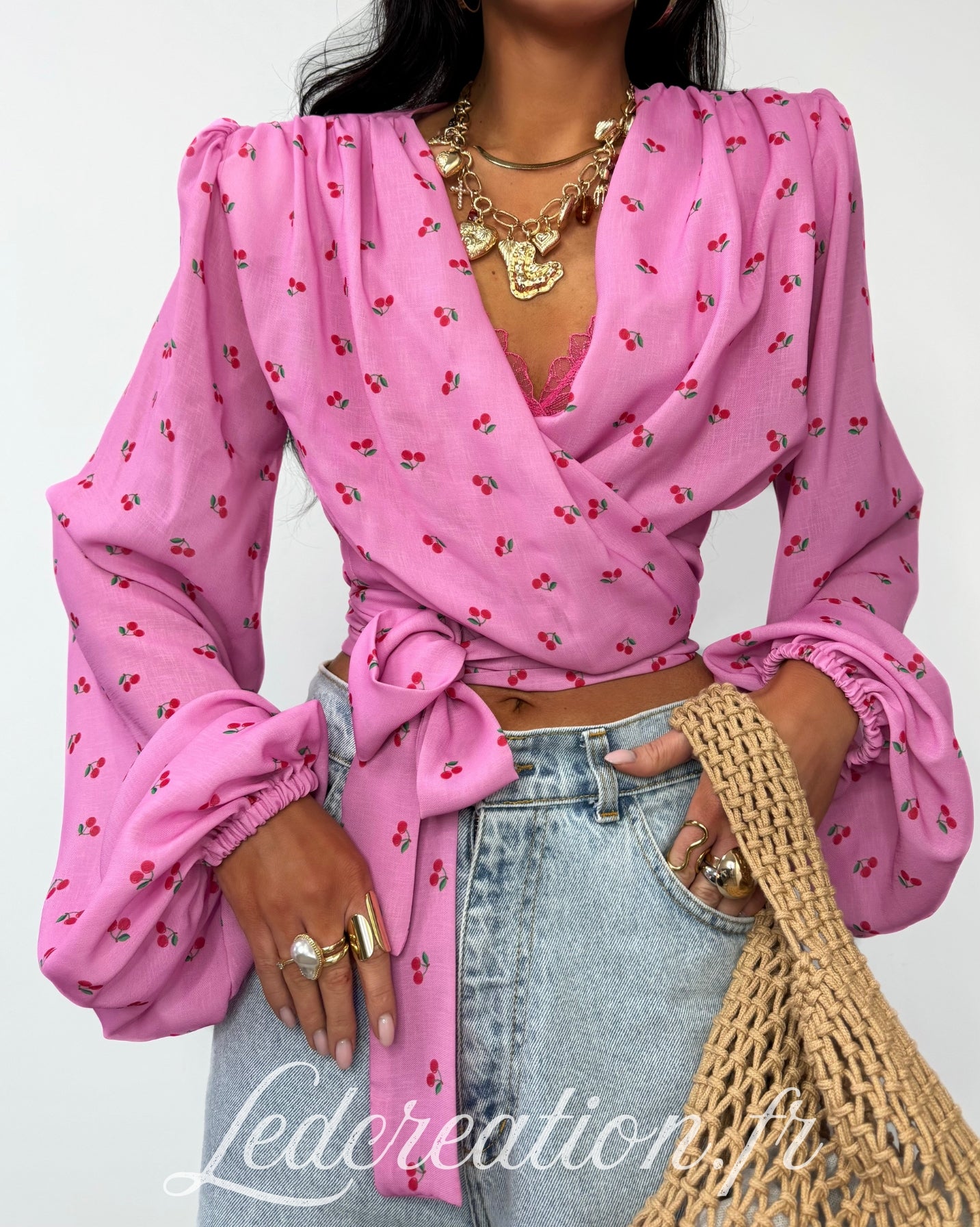 Blouse Chérie Pink