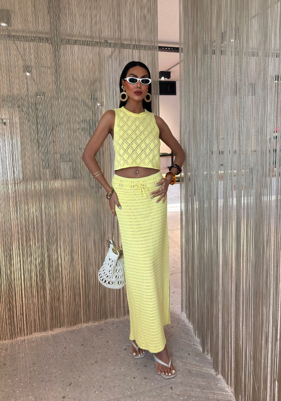 Ensemble Camelia Yellow